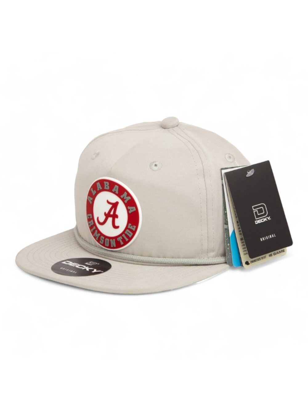 Alabama Crimson Tide 3D Classic Rope Hat- Grey